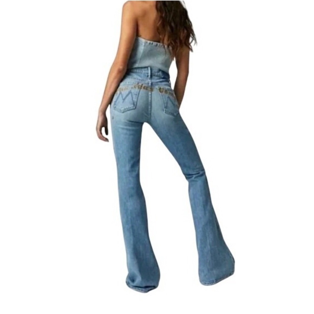 Mother x David Bowie The Super Cruise Jean Genie Flare Jeans 25